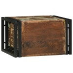 vidaXL Raft vin 46x35x27.5 cm din lemn recuperat vidaXL Raft vin 46x35x27.5 cm din lemn recuperat