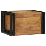 vidaXL raft pentru vin 46x35x27.5 cm Lemn Solid din Acacia vidaXL raft pentru vin 46x35x27.5 cm Lemn Solid din Acacia