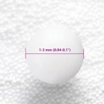 vidaXL Umplere cu sacul de fasole, EPS 50 L, alb, 18 kg/m³