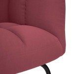 vidaXL Scaun balansoar, roșu vin, material textil vidaXL Scaun balansoar, roșu vin, material textil