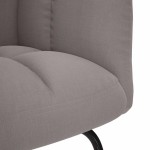 vidaXL Scaun balansoar, gri taupe, material textil vidaXL Scaun balansoar, gri taupe, material textil