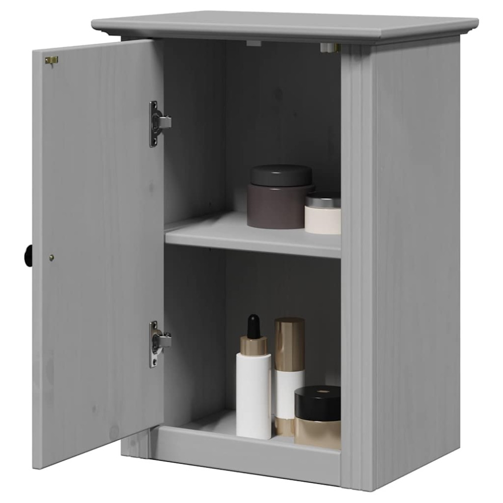 vidaXL Dulap de baie "BODO" gri 44x30x60 cm