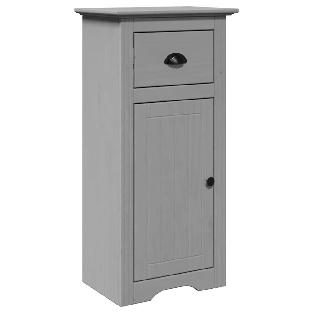 vidaXL Dulap de baie „BODO” Gri 44x30x90 cm