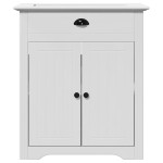 vidaXL Dulap pentru chiuvetă de baie „BODO” Alb 70x35x80 cm vidaXL Dulap pentru chiuvetă de baie „BODO” Alb 70x35x80 cm
