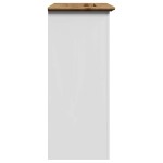 vidaXL Dulap pentru chiuvetă de baie „BODO” alb și maro 70x35x80 cm vidaXL Dulap pentru chiuvetă de baie „BODO” alb și maro 70x35x80 cm