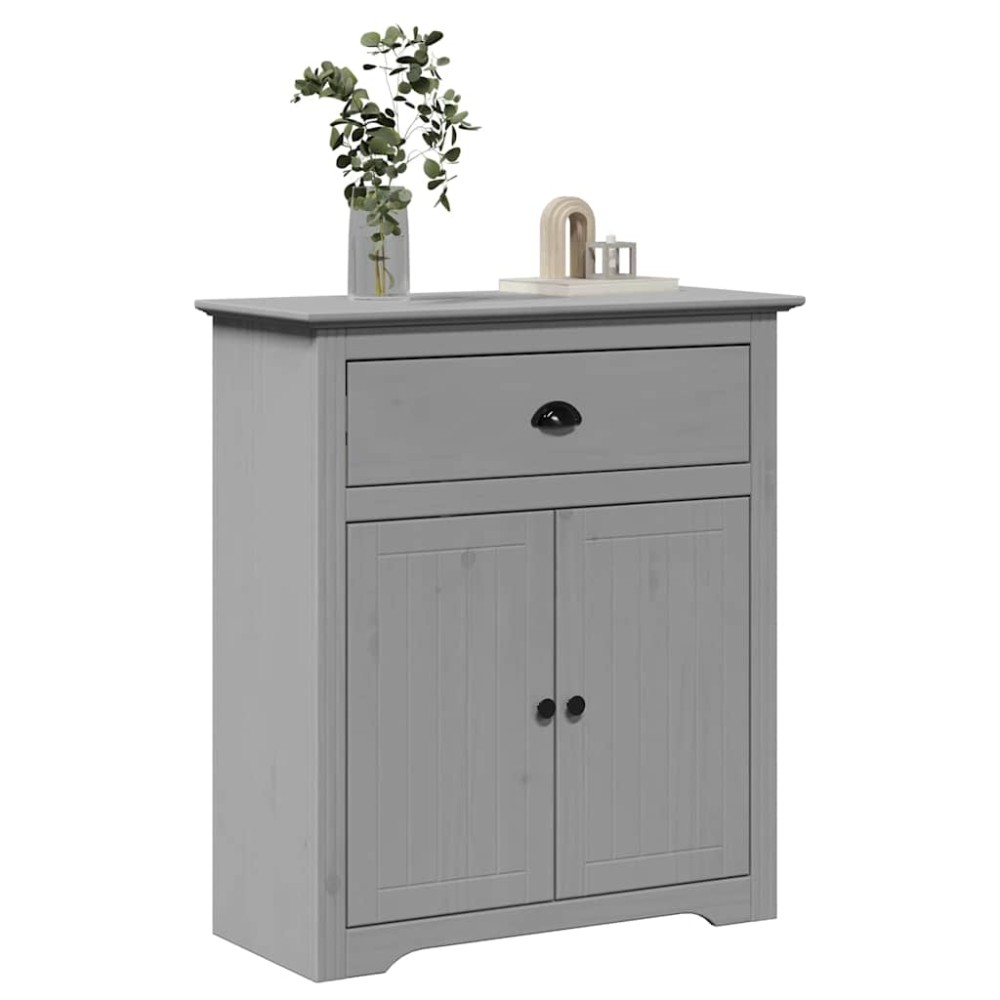 vidaXL Dulap de hol "BODO" gri 80x35x90 cm