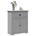 vidaXL Dulap de hol "BODO" gri 80x35x90 cm vidaXL Dulap de hol "BODO" gri 80x35x90 cm