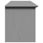 vidaXL Bancă pentru hol „BODO” gri 114x40x45 cm