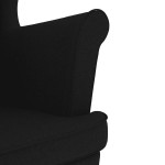 vidaXL Fotoliu, negru, 74x84x100 cm, textil vidaXL Fotoliu, negru, 74x84x100 cm, textil