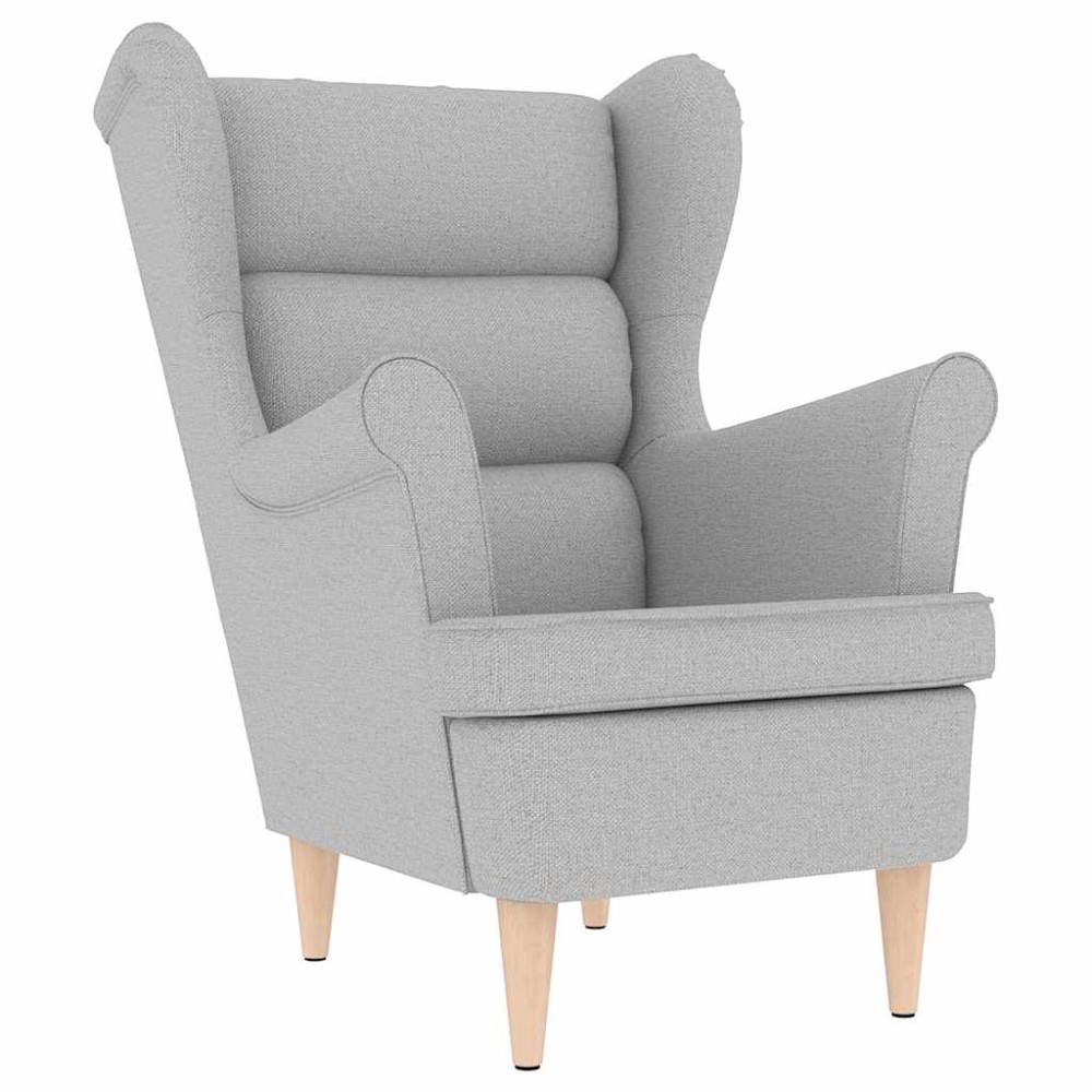 vidaXL Fotoliu, gri nor, 74x84x100 cm, textil