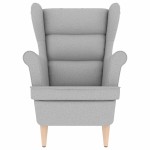 vidaXL Fotoliu, gri nor, 74x84x100 cm, textil vidaXL Fotoliu, gri nor, 74x84x100 cm, textil