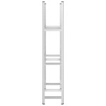 vidaXL Raft pentru anvelope cu 3 straturi, argintiu 110x40x200 cm oțel vidaXL Raft pentru anvelope cu 3 straturi, argintiu 110x40x200 cm oțel