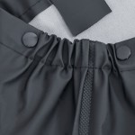 vidaXL Salopetă cu pieptar și cizme, negru, mărimea 46 vidaXL Salopetă cu pieptar și cizme, negru, mărimea 46