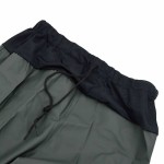 vidaXL Pantaloni cu talie înaltă cu cizme, verde închis, mărimea 41 vidaXL Pantaloni cu talie înaltă cu cizme, verde închis, mărimea 41