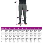 vidaXL Pantaloni cu talie înaltă cu cizme, verde închis, mărimea 44 vidaXL Pantaloni cu talie înaltă cu cizme, verde închis, mărimea 44