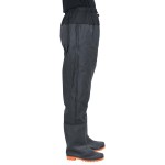vidaXL Pantaloni cu talie înaltă cu cizme, negru, mărimea 43 vidaXL Pantaloni cu talie înaltă cu cizme, negru, mărimea 43