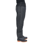 vidaXL Pantaloni cu talie înaltă cu cizme, negru, mărimea 46 vidaXL Pantaloni cu talie înaltă cu cizme, negru, mărimea 46