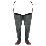 vidaXL Cizme lungi pescărești, verde închis, mărimea 38 vidaXL Cizme lungi pescărești, verde închis, mărimea 38