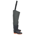 vidaXL Cizme lungi pescărești, verde închis, mărimea 38 vidaXL Cizme lungi pescărești, verde închis, mărimea 38