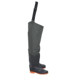 vidaXL Cizme lungi pescărești, verde închis, mărimea 39 vidaXL Cizme lungi pescărești, verde închis, mărimea 39