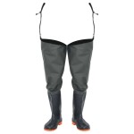 vidaXL Cizme lungi pescărești, verde închis, mărimea 46 vidaXL Cizme lungi pescărești, verde închis, mărimea 46