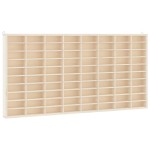vidaXL Vitrina de colecție din lemn cu 80 de compartimente vidaXL Vitrina de colecție din lemn cu 80 de compartimente