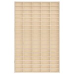 vidaXL Vitrina de colecție din lemn cu 90 de compartimente vidaXL Vitrina de colecție din lemn cu 90 de compartimente