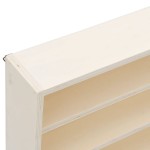 vidaXL Vitrina de colecție din lemn cu 6 rafturi 60x8,5x55 cm