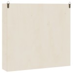 vidaXL Vitrina de colecție din lemn cu uși 40x8,5x37 cm