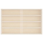 vidaXL Vitrina de colecție din lemn cu uși 60x8,5x37 cm vidaXL Vitrina de colecție din lemn cu uși 60x8,5x37 cm