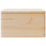 vidaXL Cutie din lemn cu capac 40x30x23 cm din lemn masiv de pin vidaXL Cutie din lemn cu capac 40x30x23 cm din lemn masiv de pin