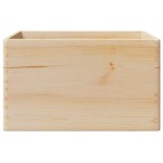 vidaXL Cutie din lemn cu mânere 40x30x23 cm din lemn masiv de pin vidaXL Cutie din lemn cu mânere 40x30x23 cm din lemn masiv de pin