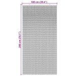 vidaXL Perdele pentru ușă cu insecte imprimeu bambus 100x200 cm bambus vidaXL Perdele pentru ușă cu insecte imprimeu bambus 100x200 cm bambus