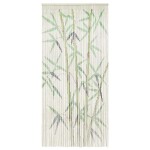 vidaXL Perdele pentru ușă cu insecte imprimeu bambus 100x220 cm bambus vidaXL Perdele pentru ușă cu insecte imprimeu bambus 100x220 cm bambus