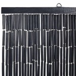 vidaXL Perdele ușă cu insecte gri închis 56x185 cm bambus vidaXL Perdele ușă cu insecte gri închis 56x185 cm bambus