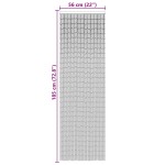 vidaXL Perdele ușă cu insecte gri închis 56x185 cm bambus vidaXL Perdele ușă cu insecte gri închis 56x185 cm bambus