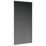 vidaXL Perdele ușă cu insecte gri închis 100x220 cm bambus vidaXL Perdele ușă cu insecte gri închis 100x220 cm bambus