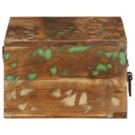 vidaXL Dulap TV montat pe perete 60x30x19 cm, lemn masiv reciclat