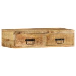 vidaXL Dulap TV montat pe perete 80x30x19 cm, lemn masiv de mango brut vidaXL Dulap TV montat pe perete 80x30x19 cm, lemn masiv de mango brut