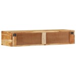 vidaXL Dulap TV montat pe perete 100x30x19 cm, lemn masiv reciclat