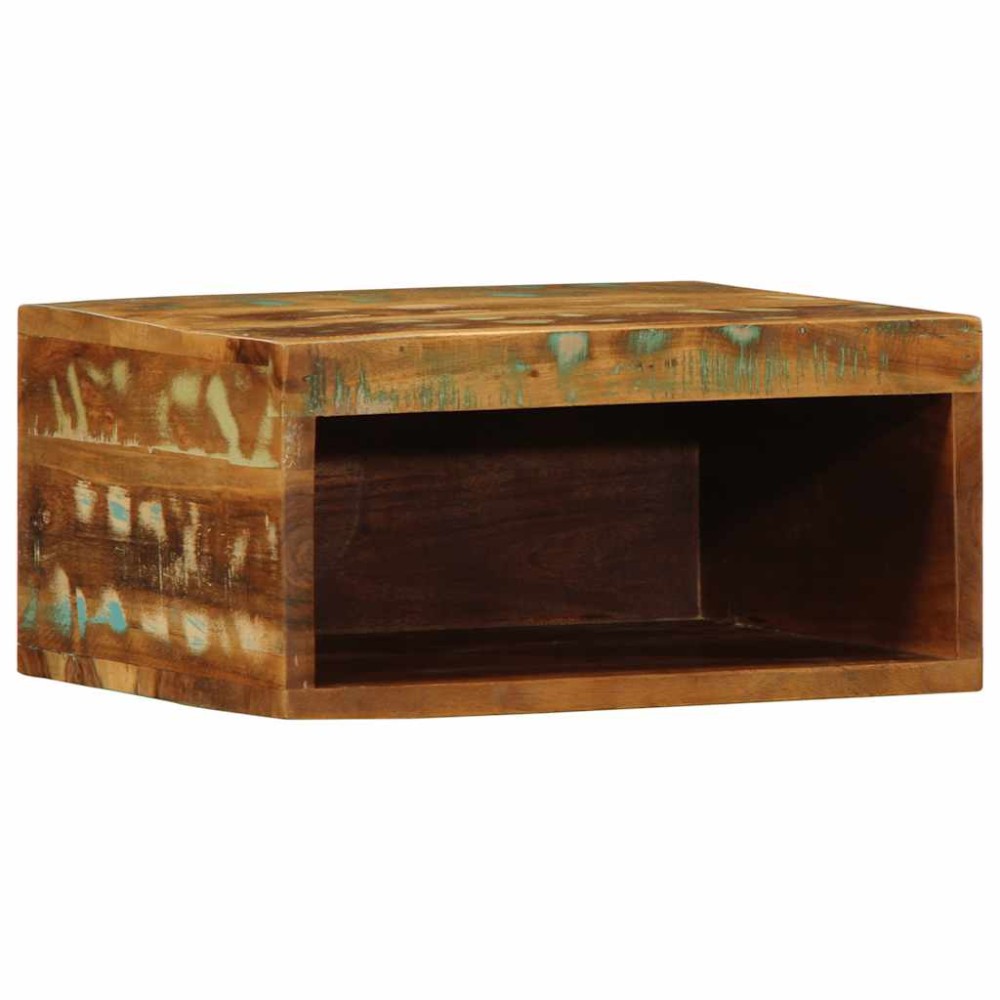vidaXL Dulap TV montat pe perete 40x30x19 cm, lemn masiv reciclat