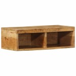 vidaXL Dulap TV montat pe perete 60x30x19 cm, lemn masiv de mango brut