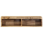 vidaXL Dulap TV montat pe perete 80x30x19 cm, lemn masiv de mango brut