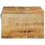 vidaXL Dulap TV montat pe perete 80x30x19 cm, lemn masiv de mango brut