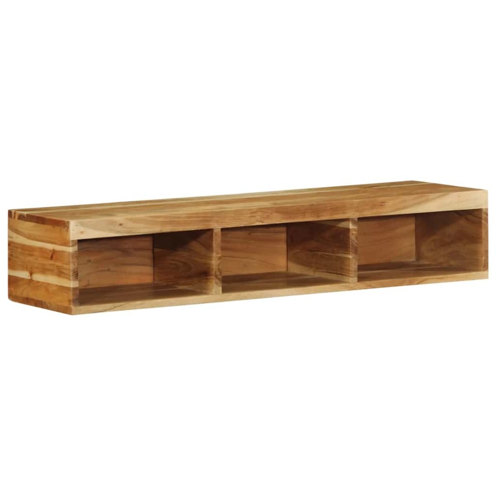 vidaXL Dulap TV montat pe perete 100x30x19 cm, lemn masiv reciclat