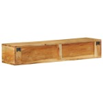 vidaXL Dulap TV montat pe perete 100x30x19 cm, lemn masiv reciclat