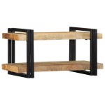 vidaXL Raft de perete 70x33x35 cm lemn masiv de mango