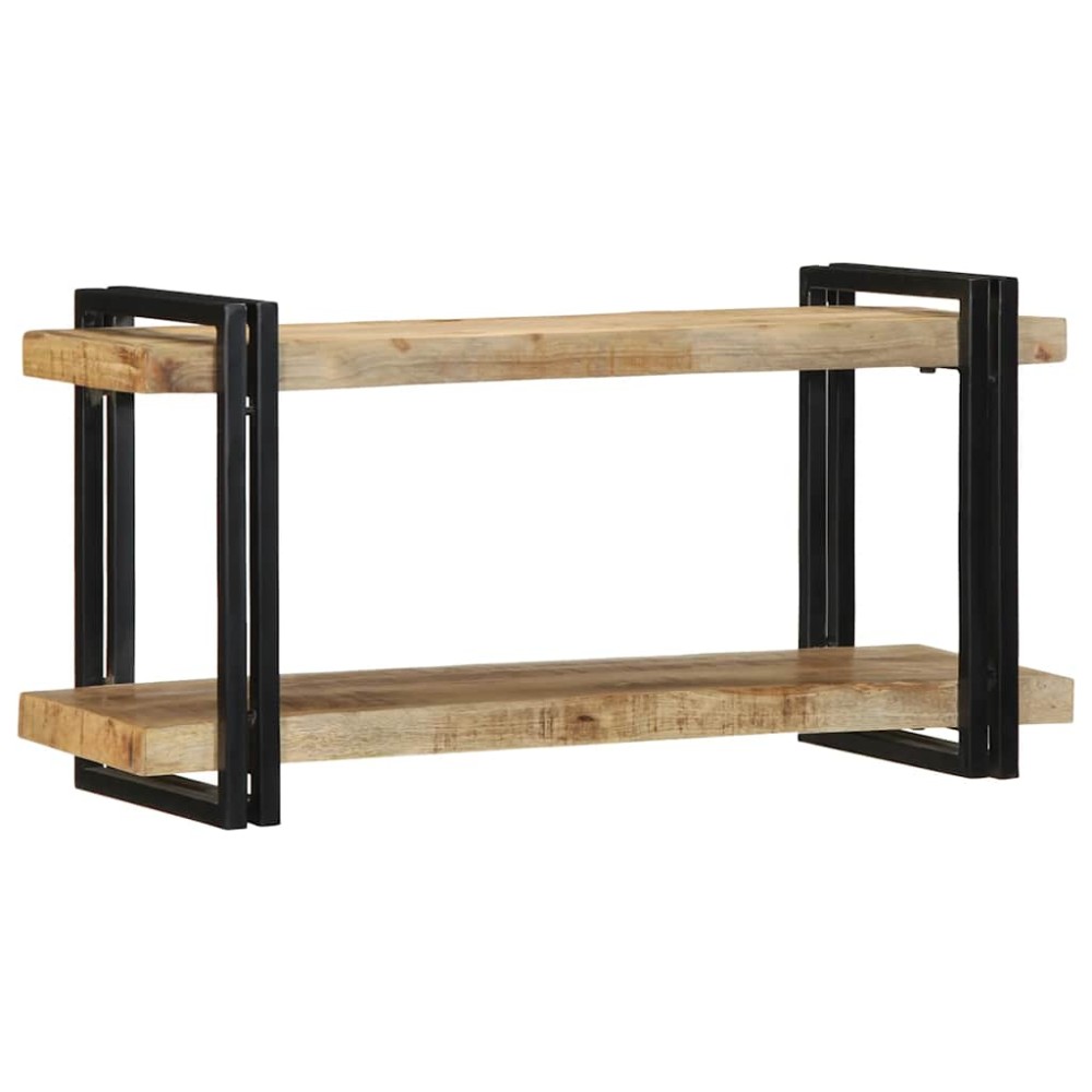 vidaXL Raft de perete 90x33x45 cm lemn masiv de mango