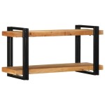 vidaXL Raft de perete 90x33x45 cm din lemn masiv de salcâm vidaXL Raft de perete 90x33x45 cm din lemn masiv de salcâm