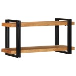vidaXL Raft de perete 90x33x45 cm din lemn masiv de salcâm vidaXL Raft de perete 90x33x45 cm din lemn masiv de salcâm